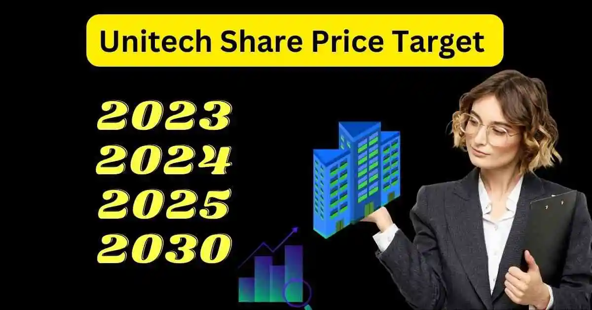 Unitech Share Price Target 2023,2024,2025,2030 तक क्या होंगे उसकी जानकारी,यूनिटेक शेयर प्राइस टारगेट 2023,2024,2025,2030