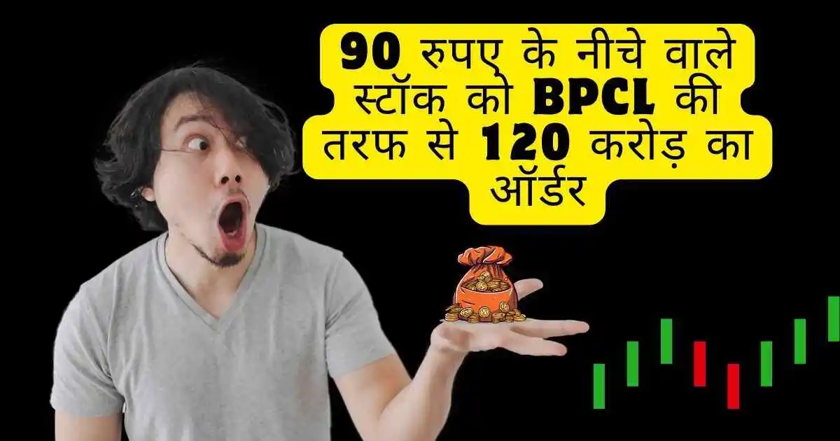 90 रुपए के नीचे वाले स्टॉक को BPCL की तरफ से 120 करोड़ का ऑर्डर,Servotech Power Share news hindi।