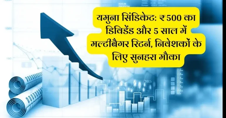 यमुना सिंडिकेट: ₹500 का डिविडेंड और 5 साल में मल्टीबैगर रिटर्न, निवेशकों के लिए सुनहरा मौका